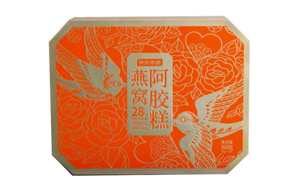 京東京造燕窩阿膠糕360g/盒