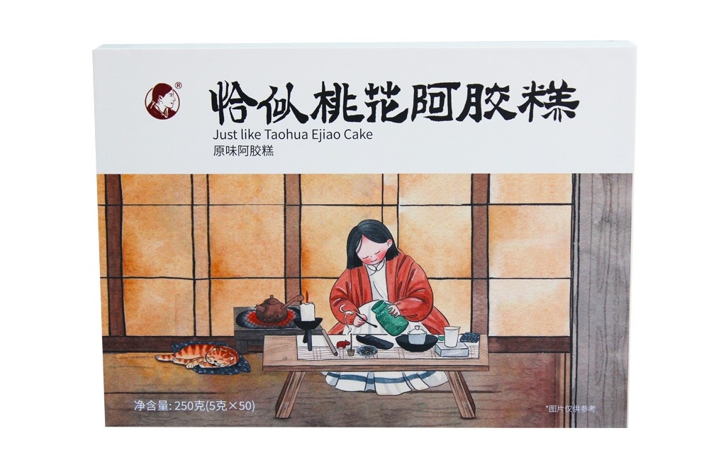 恰似桃花阿膠糕-原味250g/盒
