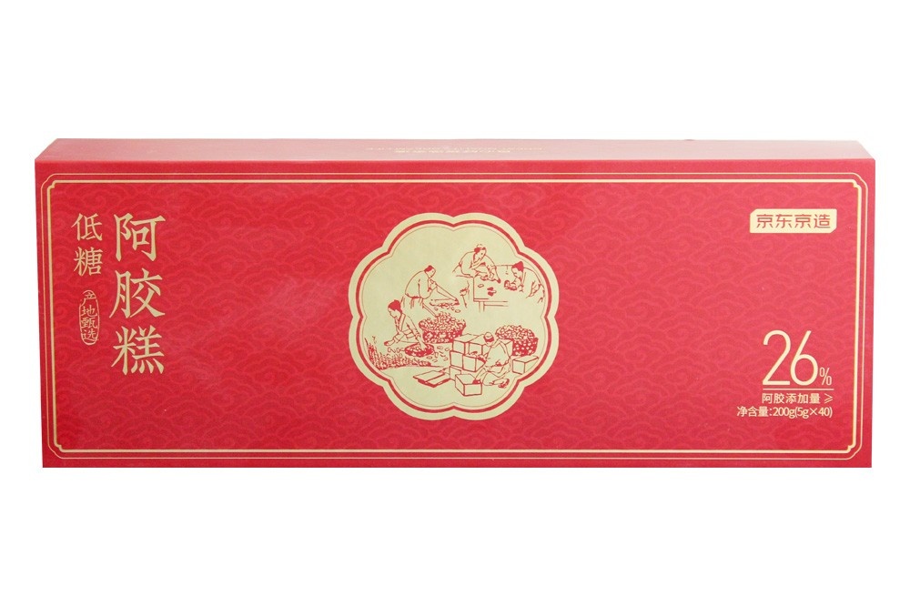 京東京造低糖阿膠糕200g/盒