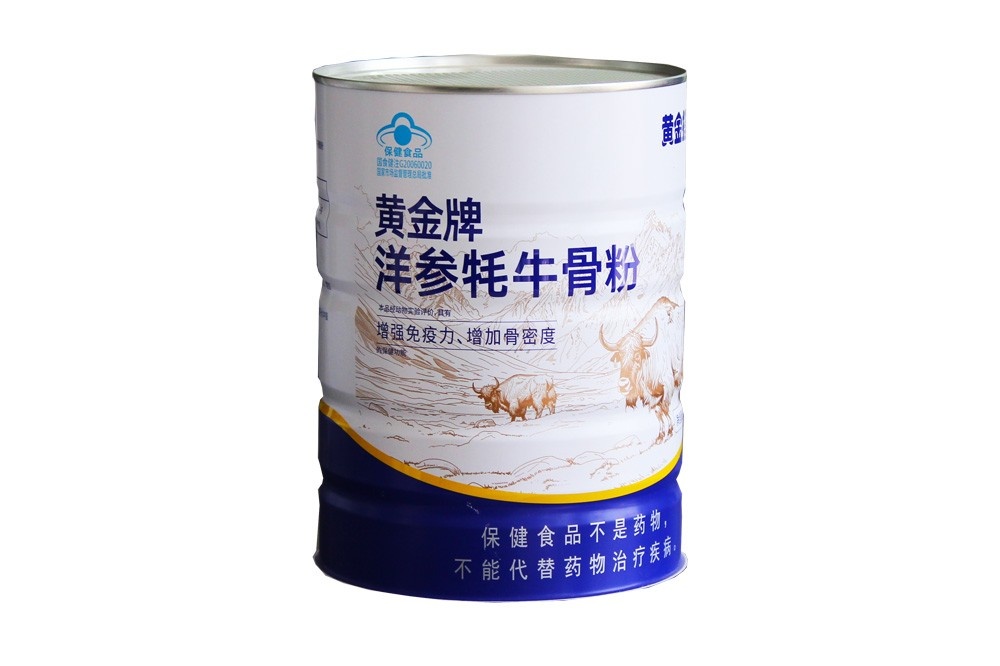 黃金搭檔洋參牦牛骨粉